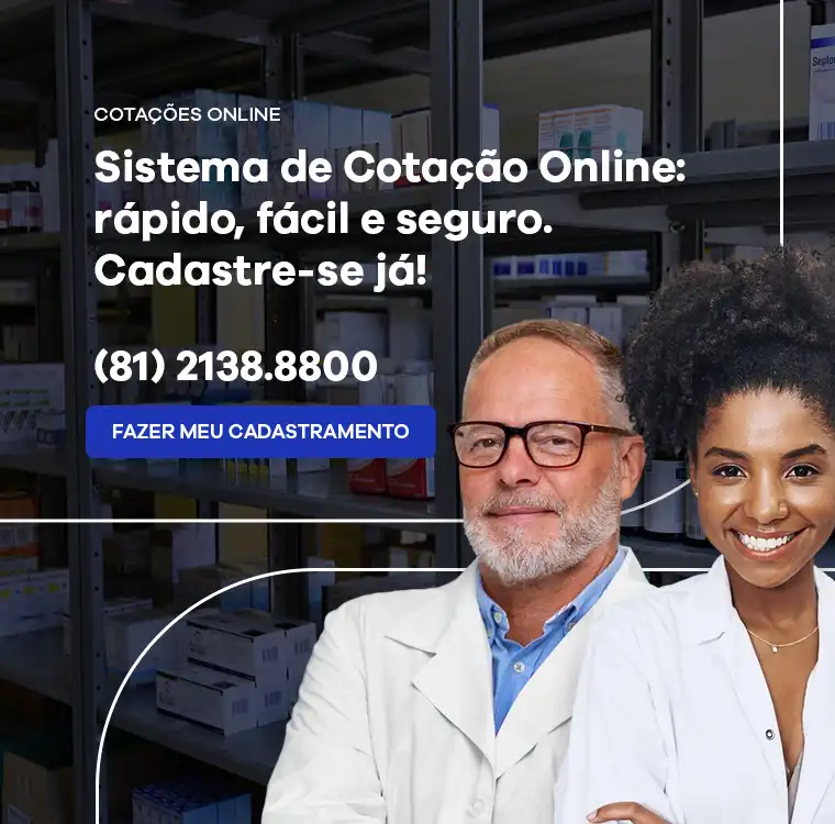 Faça sua Cotação Online - Ultramega distribuidora de medicamentos e matérias hospitalares